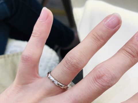 【ショーメ(CHAUMET)の口コミ】 結婚指輪は海外ブランドに決めたいと思い、まずはトルサードのデザインが…