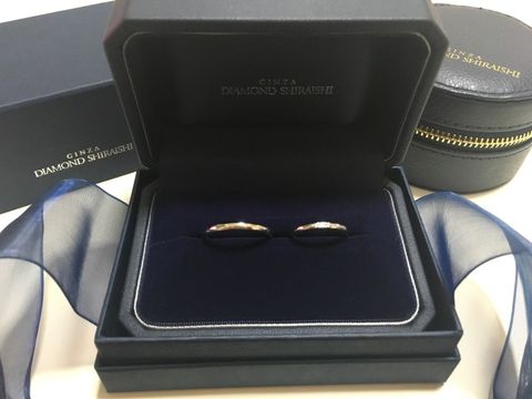 【銀座ダイヤモンドシライシの口コミ】 シンプルなデザインの中にも、ダイヤモンドも輝きがあり、かつ派手なデザ…