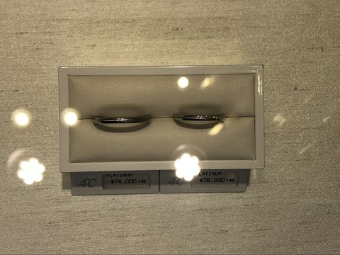 【4℃ BRIDAL(ヨンドシーブライダル)の口コミ】 あくまで日常毎日着用できる派手すぎないシンプルな指輪を探していました…