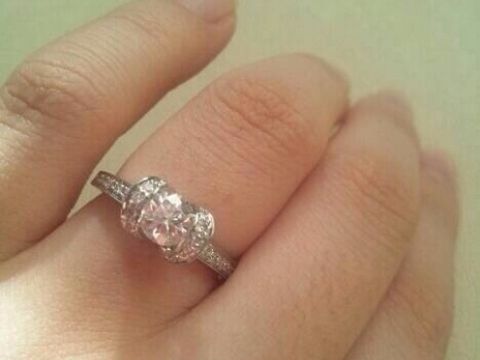 【ティファニー(Tiffany & Co.)の口コミ】 ハートがすごくかわいかったです。他の指輪とは圧倒的にデザインが違いま…