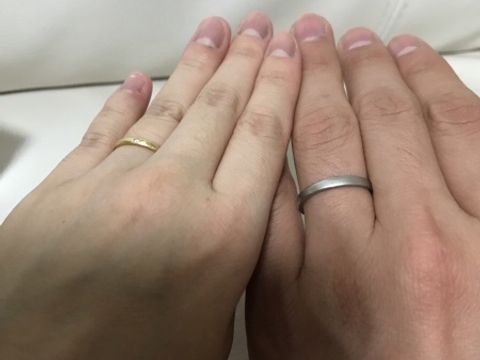 【CRAFY(クラフィ)の口コミ】 シンプルでマット加工の指輪がほしかったので、これに決めました。自分た…