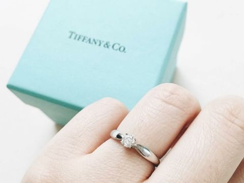 【ティファニー(Tiffany & Co.)の口コミ】 大人っぽく上質で上品な、デザインを探していました。シンプルなダイヤモ…