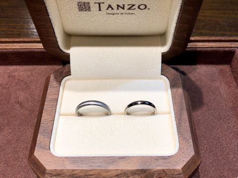 【TANZO.(鍛造指輪)の口コミ】 作りがしっかりしていることが、このお店に決めた一番の理由です。また、…