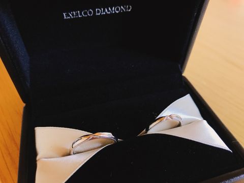 【エクセルコダイヤモンド(EXELCO DIAMOND)の口コミ】 婚約指輪をエクセルコダイヤモンドさんで購入することに決まり、婚約指輪…
