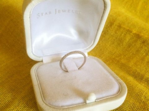 【STAR JEWELRY(スタージュエリー)の口コミ】 結婚指輪を購入したら婚約指輪と2連にして常に身につけていたいと思ってい…