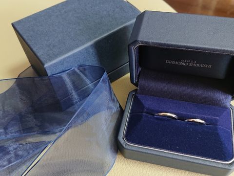 【銀座ダイヤモンドシライシの口コミ】 セミオーダーで、自分の指にあった形の指輪に、こだわりのダイヤモンドを…