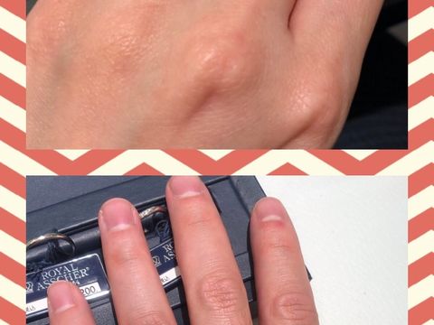 【GRACIS(グラシス)の口コミ】 マイスターの指輪を試着させてもらいました。存在感のある指輪に憧れてい…