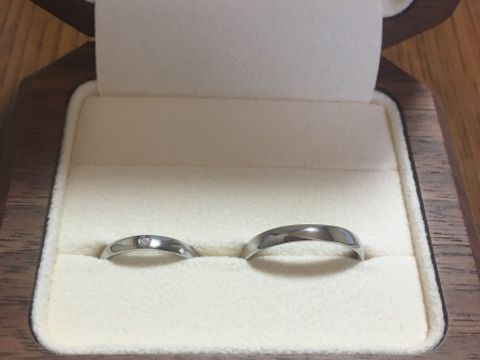 【TANZO.(鍛造指輪)の口コミ】 鍛造であるということです。最初は他のプラチナリングを検討してほとんど…