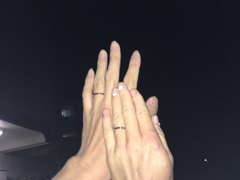 【銀座ダイヤモンドシライシの口コミ】 インターネットやカタログなどで見て、ダイヤモンドのラインが素敵だなと…