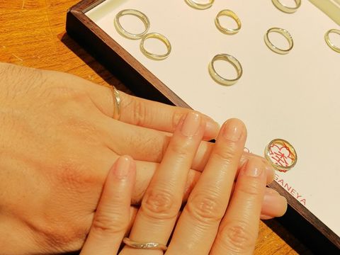 【杢目金屋(もくめがねや)の口コミ】 プラチナの指輪ばかり探していましたが、ここの指輪はゴールドやシルバー…