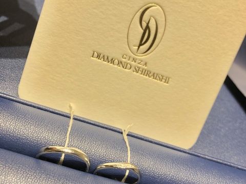 【銀座ダイヤモンドシライシの口コミ】 シンプルで、でもゴージャスキラキラな物、でもウェーブすぎず、ととても…