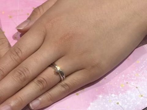 【アイプリモ(I-PRIMO)の口コミ】 下調べしている際から気になっていた指輪で実際に見て試着した時にはこれ…