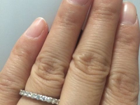 【Ponte Vecchio(ポンテヴェキオ)の口コミ】 何と言っても、ダイヤの輝きが素晴らしいです。着けているだけでとてもハ…