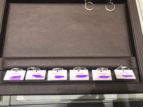 【アイプリモ(I-PRIMO)の口コミ】 人から見られたときの光り方にこだわったデザインでした。ダイアモンドが…