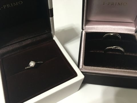 【アイプリモ(I-PRIMO)の口コミ】 マリッジリングと合わせた時のフィット感とペアデザインであることがパッ…