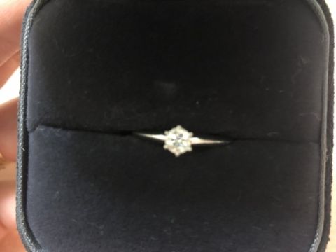 【ティファニー(Tiffany & Co.)の口コミ】 何軒もお店を周り迷いました。2日目に見たティファニーのダイヤがとてもと…