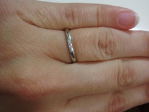 【アイプリモ(I-PRIMO)の口コミ】 付け心地です。旦那さんは家に帰るとすぐに指輪を外してしまう人なのです…