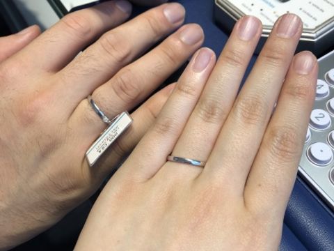 【銀座ダイヤモンドシライシの口コミ】 指にとても馴染む感じとシンプル加減がちょうどいいことが1番な決めてでし…