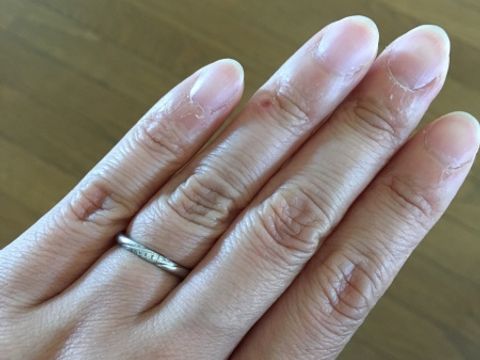 【エクセルコダイヤモンド(EXELCO DIAMOND)の口コミ】 ダイヤモンドが入ったもので、あまり主張のないものを探していました。こ…