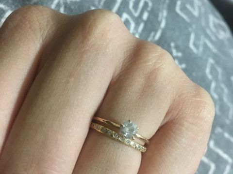 【BIJOUPIKO(ビジュピコ)の口コミ】 少しガタガタした形でアンティークっぽい形
ダイヤとダイヤが近すぎないこ…