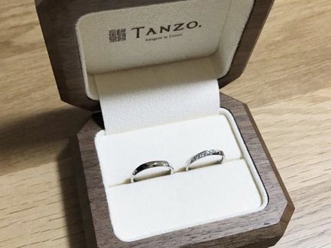 【TANZO.(鍛造指輪)の口コミ】 やっぱり指輪の製法です。鍛造製法の強度に惹かれました。鋳造製法の5倍以…
