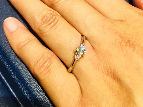 【銀座ダイヤモンドシライシの口コミ】 ダイヤモンドの品質の良さ、デザイン性の良さが婚約指輪購入の決め手でし…