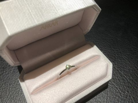 【AHKAH(アーカー)の口コミ】 AHKAHのブランドが好きで、テレビドラマでもAHKAHの婚約指輪が使用されて…