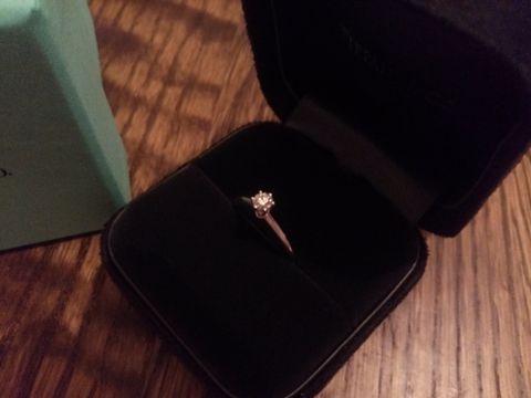 【ティファニー(Tiffany & Co.)の口コミ】 旦那様が選んだので詳しくはわかりませんが、シンプルなデザインの物の方…