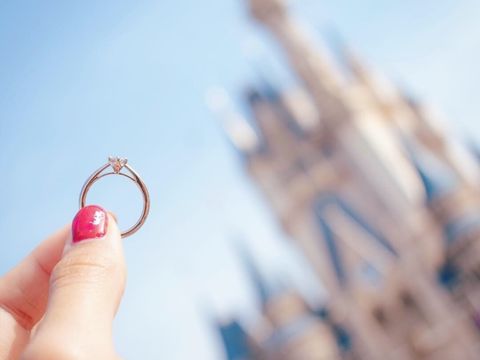 【ケイウノ ブライダル(K.UNO BRIDAL)の口コミ】 これは旦那がプロポーズの時にくれた。婚約指輪になります。もともとディ…