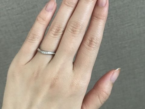 【アイプリモ(I-PRIMO)の口コミ】 ダイヤの１つひとつが、優れた技術によってカットされ、直径1mm以下のメレ…