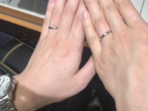 【銀座ダイヤモンドシライシの口コミ】 彼が普段からネクタイや時計などをすぐ外し、少しでも締め付け感のあるも…