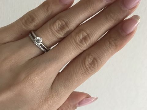 【ティファニー(Tiffany & Co.)の口コミ】 主人がサプライズで準備してくれたものなので、デザインの指定はしており…