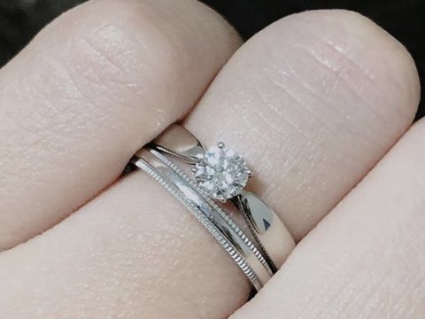 【ティファニー(Tiffany & Co.)の口コミ】 指輪といえば、ティファニー！
そんな王道のイメージで結婚指輪を見に行き…