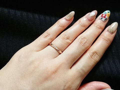 【アイプリモ(I-PRIMO)の口コミ】 仕事上あまり派手なのはできないのですが、ダイヤが少しぐらいついてるも…