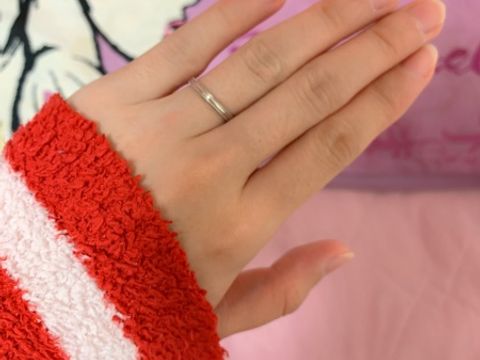 【ete(エテ)の口コミ】 当初、夫とペアではないリングを結婚指輪として購入しましたが、やはりペ…