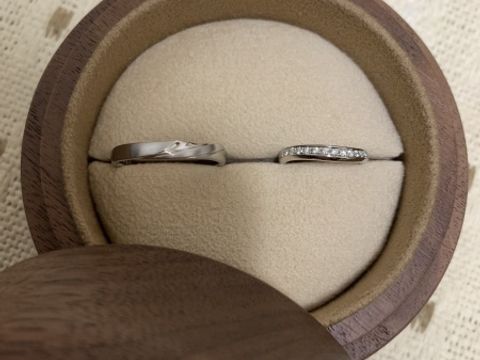 【COLANY(コラニー)の口コミ】 「婚約指輪と結婚指輪を重ねづけしたい」とお店の方に要望を伝えたところ…