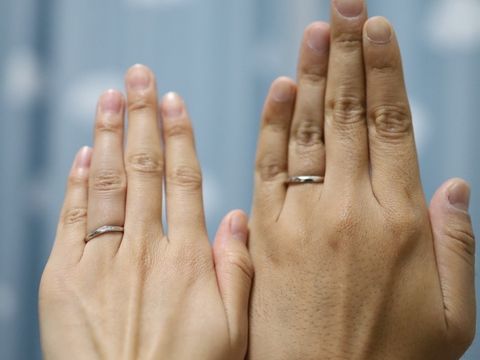 【銀座ダイヤモンドシライシの口コミ】 自分の指にあう、綺麗に見えるデザインだったので選びました。着け心地が…