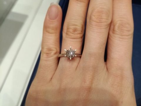 【銀座ダイヤモンドシライシの口コミ】 ミーハーのためハイジュエリーブランドの婚約指輪を買おうと思ってました…