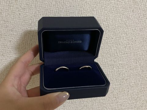 【銀座ダイヤモンドシライシの口コミ】 婚約指輪もダイヤモンドシライシさんで選ばせて頂き、ダイヤモンドの質や…