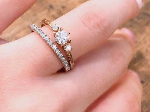 【SIENAROSE(シエナロゼ)の口コミ】 学生の時から、婚約指輪はシエナと決めていました。結婚の話が出た時にも…