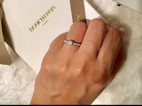 【ブシュロン(BOUCHERON)の口コミ】 シンプルだけど、存在感があって、ずっと身につけられる指輪を求めていま…