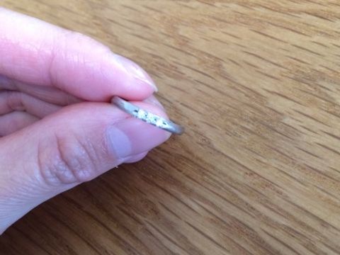 【MIKIMOTO(ミキモト)の口コミ】 ダイヤがそんなに目立つことなくて、でも輝きがある３つにしました。ひと…