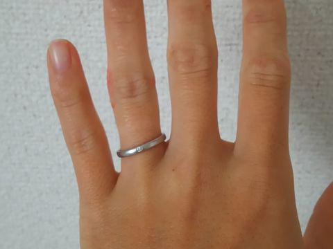 【STAR JEWELRY(スタージュエリー)の口コミ】 普段使い出来て、シンプルで、華奢なリングがいいと思って色々調べていた…