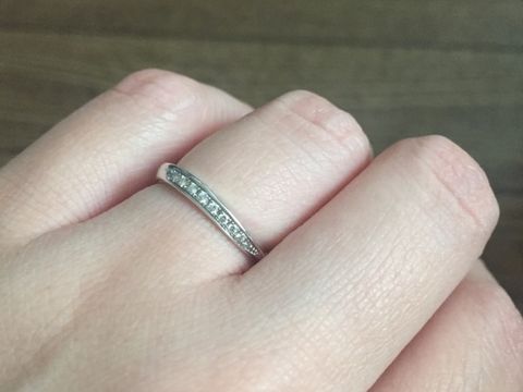 【BRILLIANCE+(ブリリアンスプラス)の口コミ】 ダイヤが選べることが感動的でした。豊富なデザインのラインナップにかな…