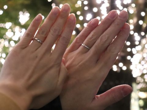 【銀座ダイヤモンドシライシの口コミ】 普段使いしやすいもので、シンプルなものが希望でしたが、一粒ダイヤでさ…