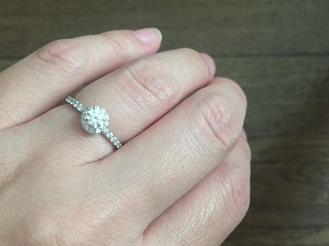 【BRILLIANCE+(ブリリアンスプラス)の口コミ】 なんといってもデザインです！ダイヤを選べることがうれしくてとても迷い…