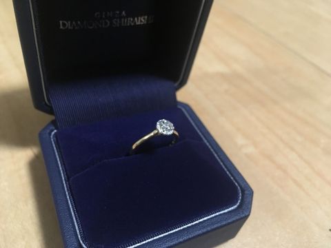 【銀座ダイヤモンドシライシの口コミ】 シンプルで、結婚指輪との重ね付けも考えた
デザインが気に入りました購入…