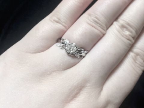 【アンジェリックフォセッテ(Angelique Fossette)の口コミ】 実際に店舗にふらっと入ったところとても好みのデザインがあってその日の…