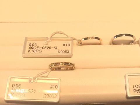 【ケイウノ ブライダル(K.UNO BRIDAL)の口コミ】 まずミル打が繊細でとても可愛らしい指輪が好きな方にはグッとくるのでは…