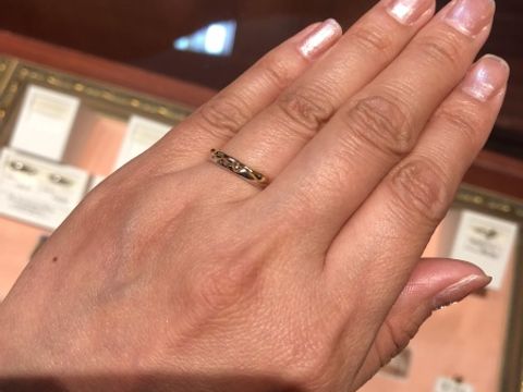 【ケイウノ ブライダル(K.UNO BRIDAL)の口コミ】 ディズニーや、くまのプーさんが好きなら、おススメです。指輪はプラチナ…